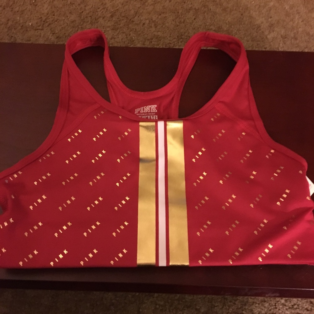Pink Victoria Secret Ultimate sports bra Sz s